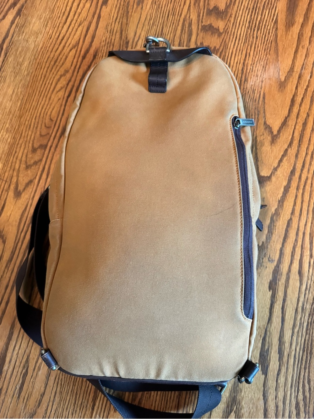 Coach Camden F70930 Tan And Brown Slingback Backpack Canvas And Leather - Picture 4 of 15